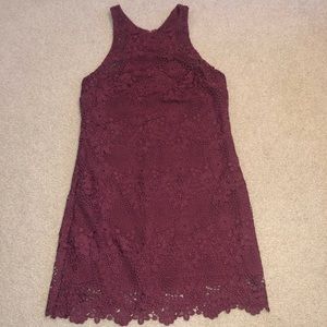 Lacey Pink Dress